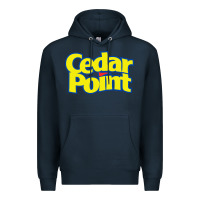 Navy cedar point Premium Hoodie - artisFamous