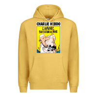Antique Gold charlie hebdo Premium Hoodie - artisFamous