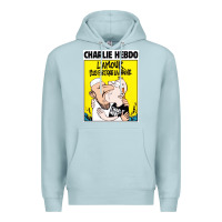 Blue Mist charlie hebdo Premium Hoodie - artisFamous