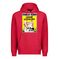 Cardinal charlie hebdo Premium Hoodie - artisFamous