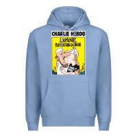 Colony Blue charlie hebdo Premium Hoodie - artisFamous