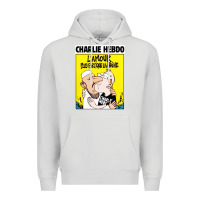 Dove Grey charlie hebdo Premium Hoodie - artisFamous