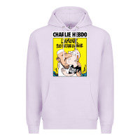 Lilac charlie hebdo Premium Hoodie - artisFamous