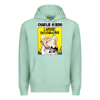 Seafoam charlie hebdo Premium Hoodie - artisFamous