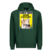 Sports Green charlie hebdo Premium Hoodie - artisFamous