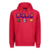 Cardinal dig dug Premium Hoodie - artisFamous