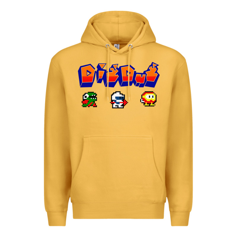 Dig Dug Premium Hoodie by artisFamous | Teevron