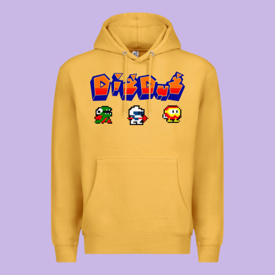 Dig Dug Premium Hoodie Designed By Artisfamous