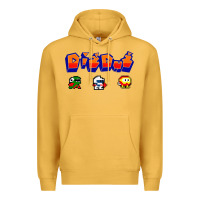 Mustard dig dug Premium Hoodie - artisFamous