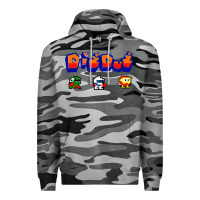 Slate Camo dig dug Premium Hoodie - artisFamous