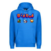 True Royal dig dug Premium Hoodie - artisFamous