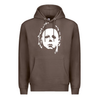 Coffee halloween horror myers Premium Hoodie - artisFamous