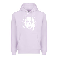 Lilac halloween horror myers Premium Hoodie - artisFamous