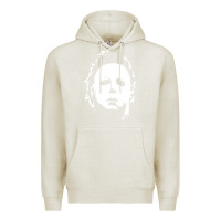 Oatmeal Heather halloween horror myers Premium Hoodie - artisFamous