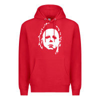Red halloween horror myers Premium Hoodie - artisFamous