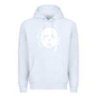 White halloween horror myers Premium Hoodie - artisFamous