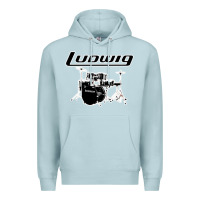 Blue Mist ludwig drum Premium Hoodie - artisFamous
