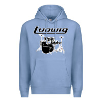 Colony Blue ludwig drum Premium Hoodie - artisFamous