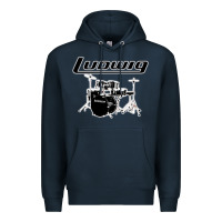 Navy ludwig drum Premium Hoodie - artisFamous