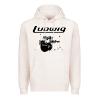Pale Pink ludwig drum Premium Hoodie - artisFamous