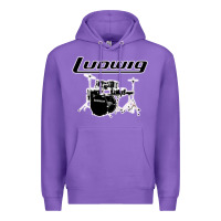Purple ludwig drum Premium Hoodie - artisFamous