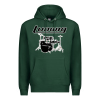 Sports Green ludwig drum Premium Hoodie - artisFamous
