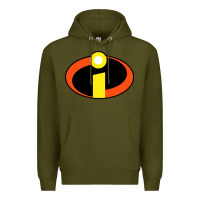 Army Green top incredibles Premium Hoodie - artisFamous