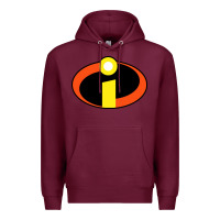 Burgundy top incredibles Premium Hoodie - artisFamous