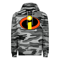 Slate Camo top incredibles Premium Hoodie - artisFamous