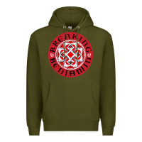 Army Green breaking benjamin stone Premium Hoodie - artisFamous