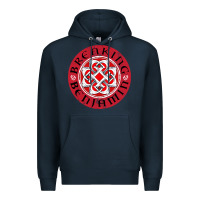 Navy breaking benjamin stone Premium Hoodie - artisFamous