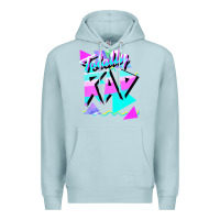 Blue Mist 1980's style totally rad 80s casual  v.10.1 tank top Premium Hoodie - artisFamous
