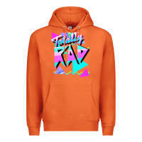 Carrot 1980's style totally rad 80s casual  v.10.1 tank top Premium Hoodie - artisFamous