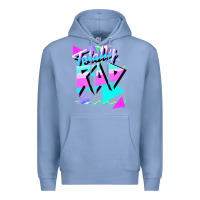 Colony Blue 1980's style totally rad 80s casual  v.10.1 tank top Premium Hoodie - artisFamous