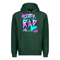 Sports Green 1980's style totally rad 80s casual  v.10.1 tank top Premium Hoodie - artisFamous