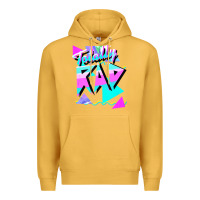 Mustard 1980's style totally rad 80s casual  v.10.1 tank top Premium Hoodie - artisFamous