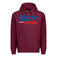 Burgundy natty daddy Premium Hoodie - artisFamous