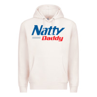 Pale Pink natty daddy Premium Hoodie - artisFamous