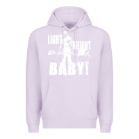 Lilac American bodybuilder Premium Hoodie - artisFamous