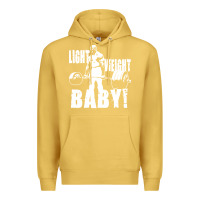 Antique Gold American bodybuilder Premium Hoodie - artisFamous