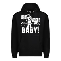 Black American bodybuilder Premium Hoodie - artisFamous
