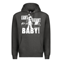 Charcoal Heather American bodybuilder Premium Hoodie - artisFamous