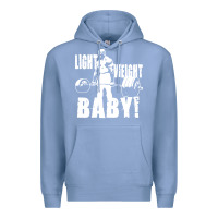 Colony Blue American bodybuilder Premium Hoodie - artisFamous