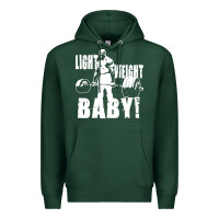 Sports Green American bodybuilder Premium Hoodie - artisFamous