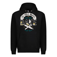 Black on your marks get set bake Premium Hoodie - artisFamous
