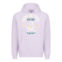 Lilac on your marks get set bake Premium Hoodie - artisFamous