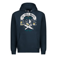 Navy on your marks get set bake Premium Hoodie - artisFamous