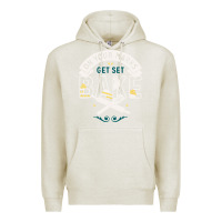 Oatmeal Heather on your marks get set bake Premium Hoodie - artisFamous