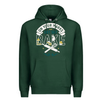 Sports Green on your marks get set bake Premium Hoodie - artisFamous