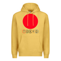Antique Gold Japan Flag Olympics Premium Hoodie - artisFamous